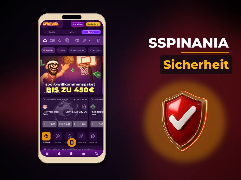 Sspinania - Sicherheit