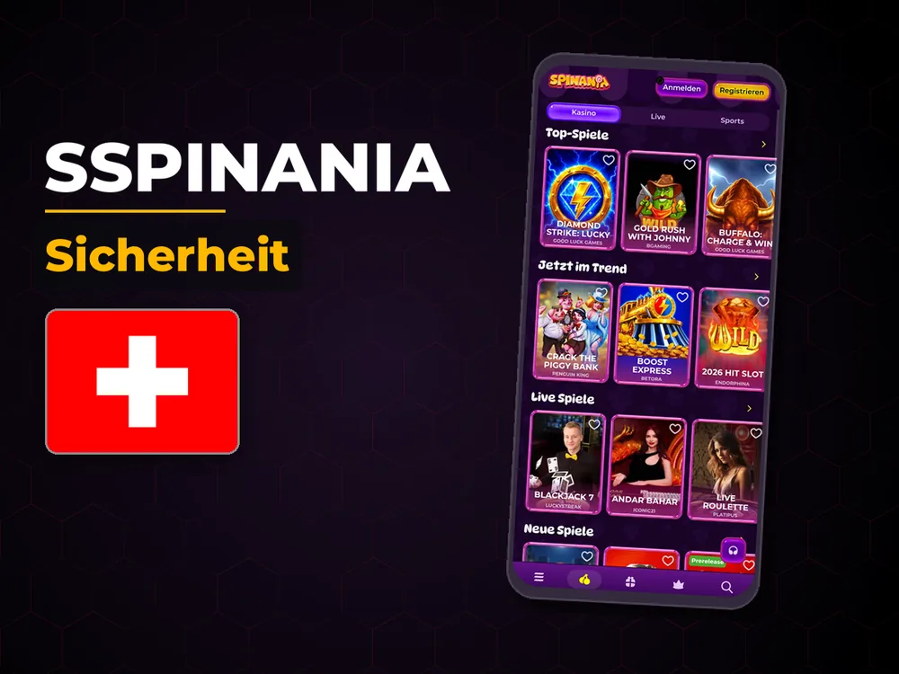 Sspinania - Sicherheit