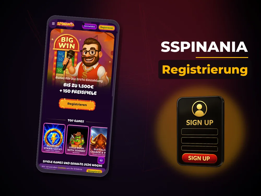 Sspinania - Registrierung