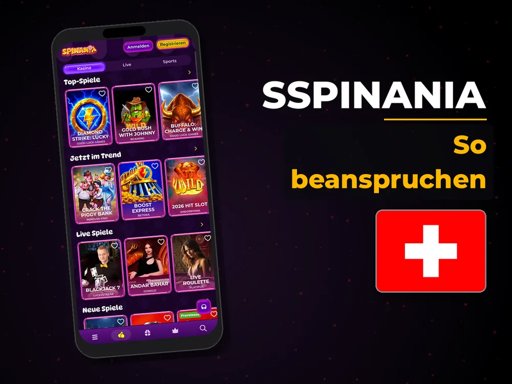 Sspinania - So beanspruchen